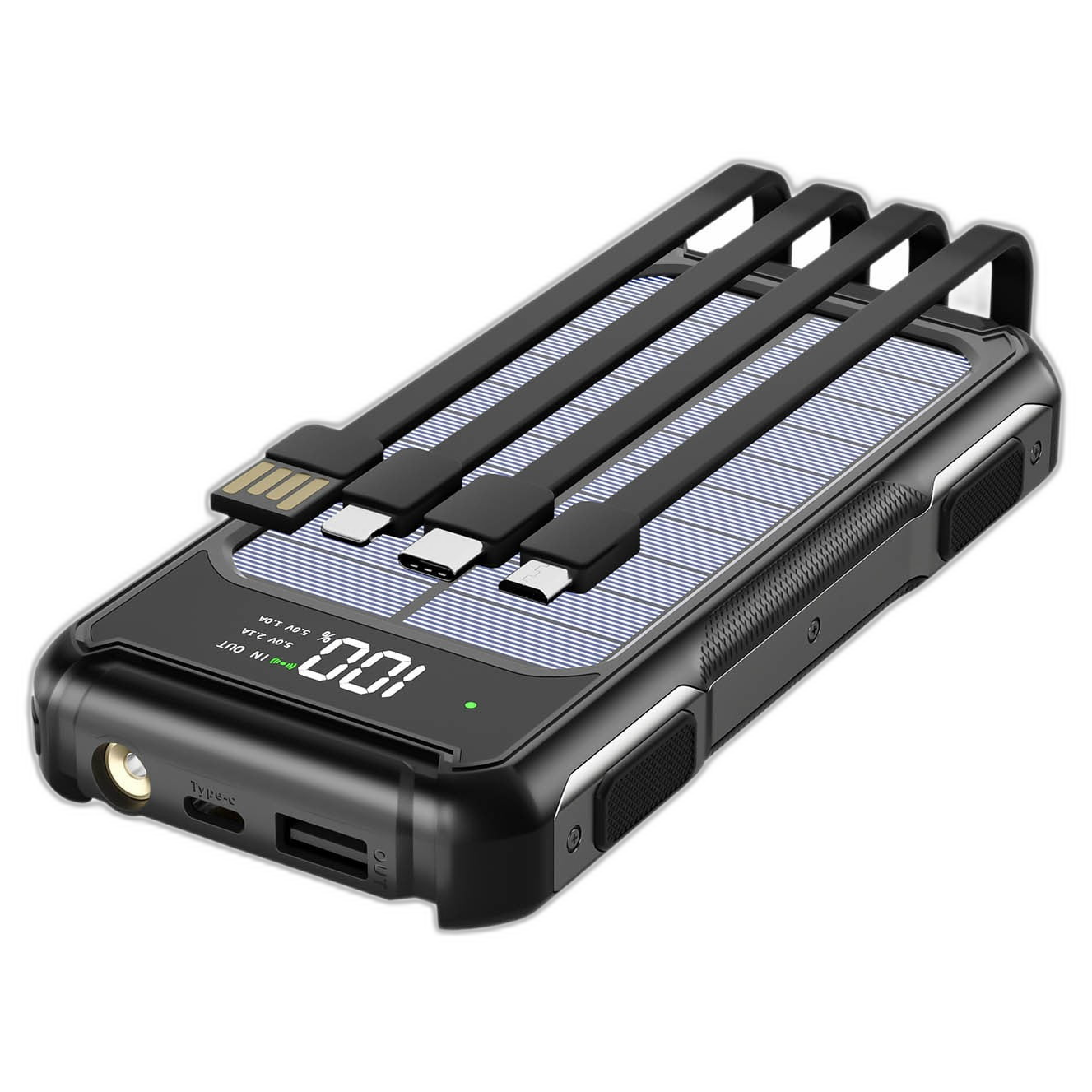 Portable Charger 20000mAh, Fast Charging Solar Power Bank – My Smart Life